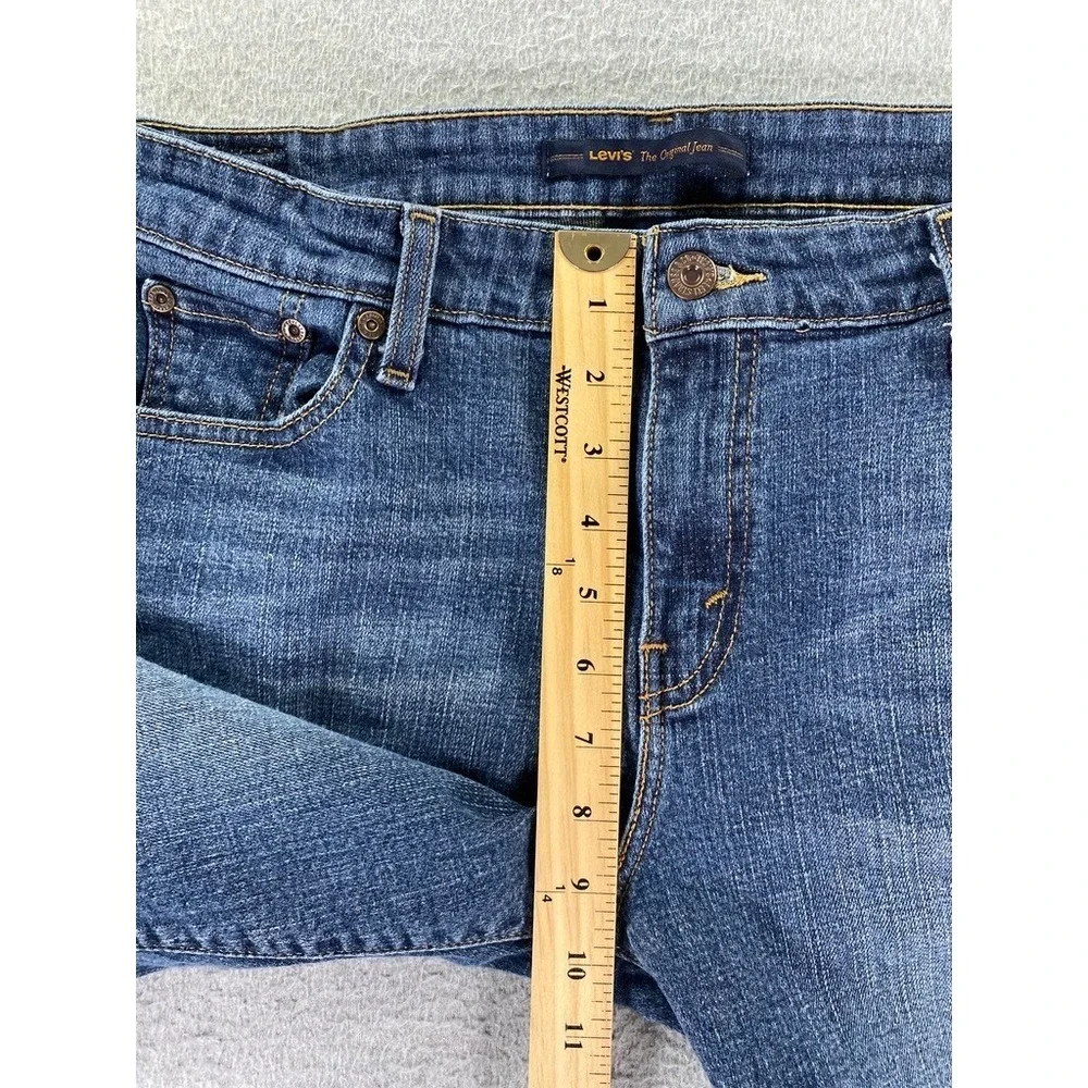 Levi's‎ Mid Rise Skinny Blue Jeans Women's Size 14M Denim Medium Wash (31x28)
